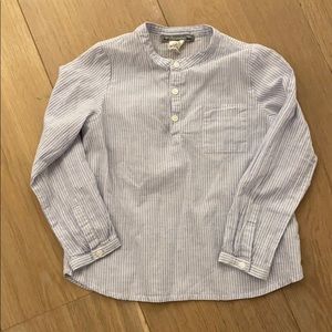 Bonpoint Boy Cotton Shirt Size 4